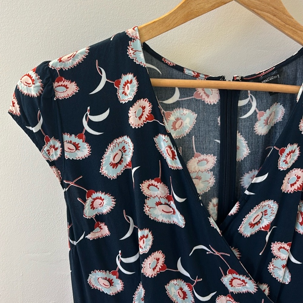JCREW Mercantile faux wrap dress, Sz 8. - Picture 4 of 12